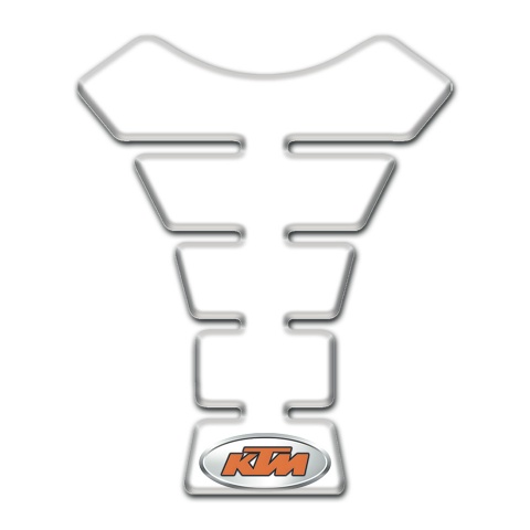 KTM Tank Protector Stylish White Edition 