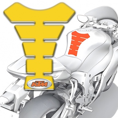 KTM Tank Fuse Premium Quality Yellow Edition