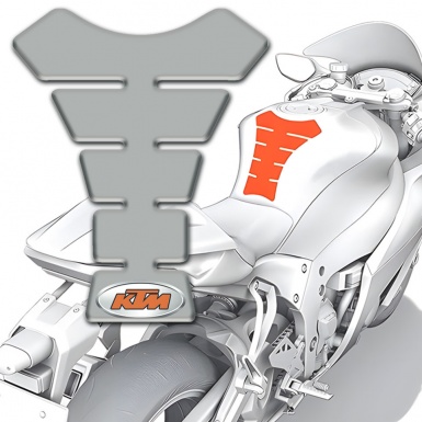 KTM Tank Protector High-Quality Gray Edition