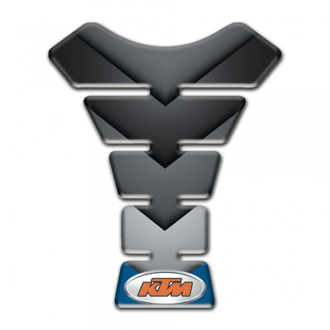 KTM Tank Guard Pads V Shape Details Print