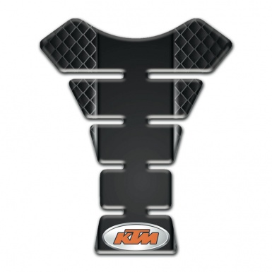 KTM Tank Pad Motorbike Dark Mesh Background Style 