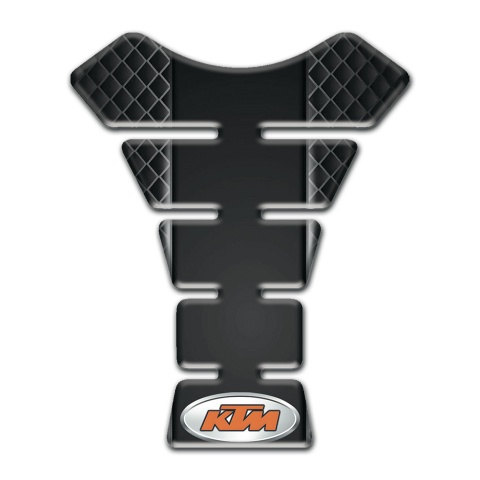 KTM Tank Pad Motorbike Dark Mesh Background Style 