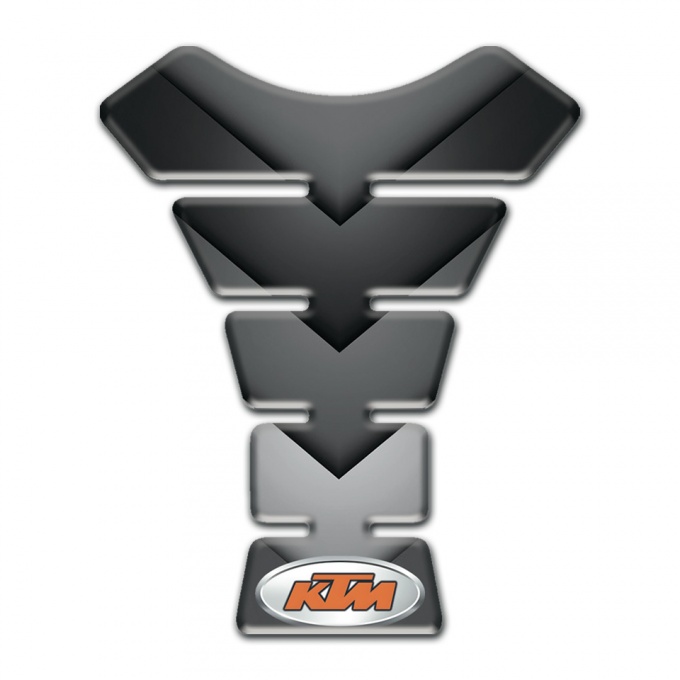 KTM Tank Fuse Gray Nuances Decoration Style 