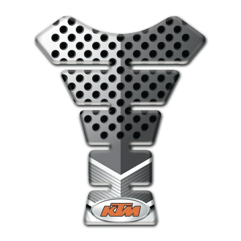 KTM Tank Pad Motorbike Perforated Style Design 