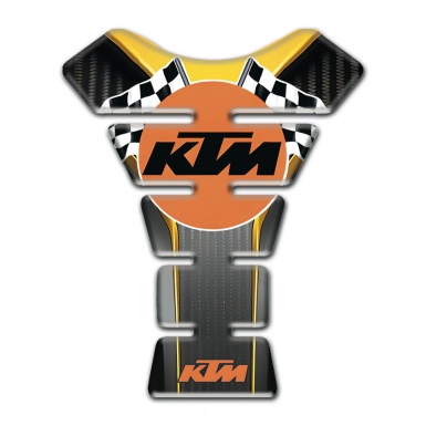 KTM Tank Guard Pads High End Model with racing Logo Style 