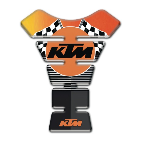 KTM Tank Protector High-Quality  Version with Racing Logo 