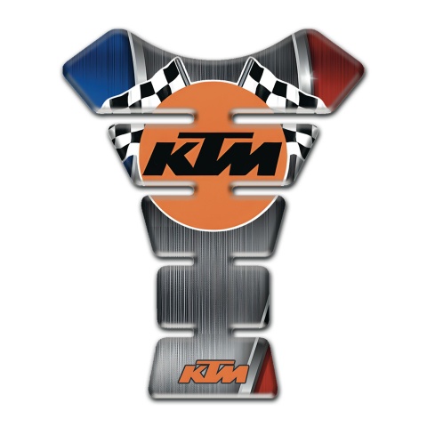 KTM Tank Guard Pads Racing Edition with Flags Logo 