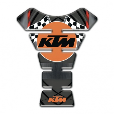 KTM Tank Fuse Racing Edition with Flags logo 