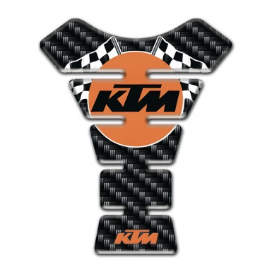 KTM Tank Pad Protector Dark Carbon 
