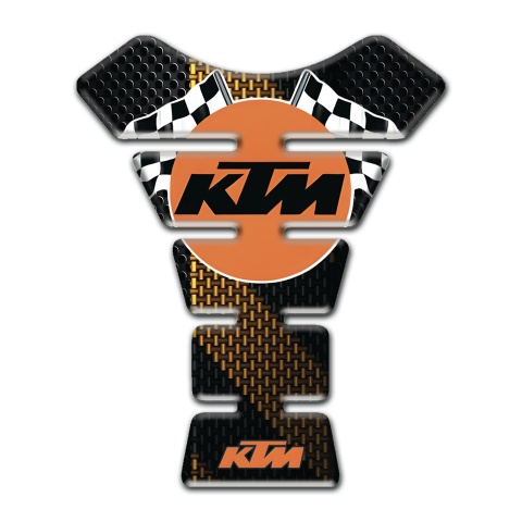 KTM Tank Fuse Black Brown Edition Racing Logo 