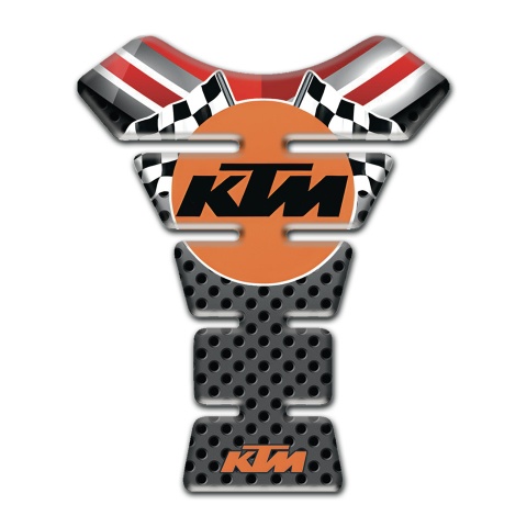 KTM Tank Guard Pads Motorcycle Edition with Racing Logo 