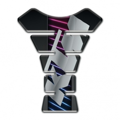 KTM Tank Fuse Neon Lines Base Motive Gray Logo