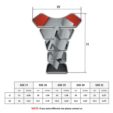 KTM Tank Pad Motorbike High-Quality Version with Gray Logo 