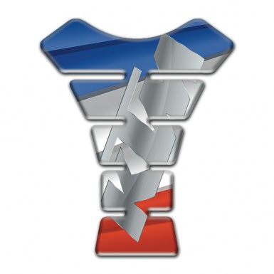 KTM Tank Pad Protector Colorful Base Gray Logo 