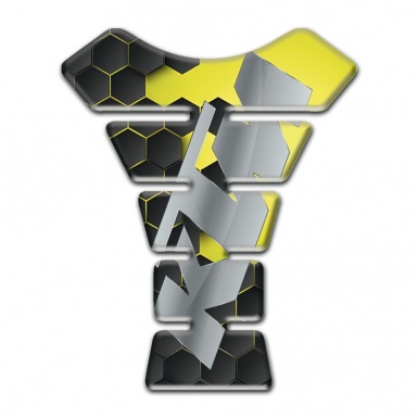 KTM Tank Guard Pads Stylish Version with Gray Logo 