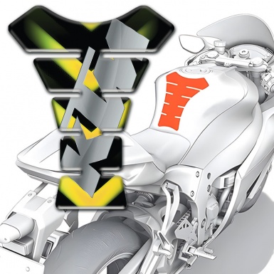 KTM Tank Pad Protector Racing Edition with Gray Logo 