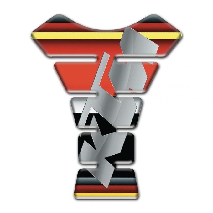 KTM Tank Pad Motorbike Stylish Colorful Model with Gray Logo 