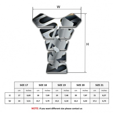 KTM Tank Pad Motorbike Gray Black Base Print And Graylogo 