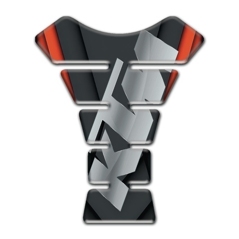 KTM Tank Protector Orange Motive Base Gray Logo 