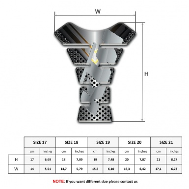 KTM Tank Pad Motorbike Amazing Design with Gray Logo 