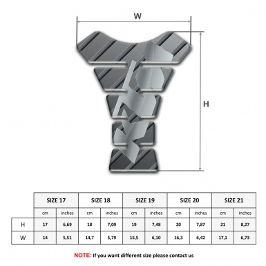 KTM Tank Protector Gray Patterns Base Style 