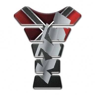 KTM Tank Pad Protector X Shape Decoration Gray  