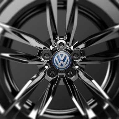 VW Volkswagen Center Hub Dome Stickers 3D Modern