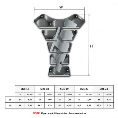 KTM Tank Pad Protector Gray Leather Base Stylish Logo 
