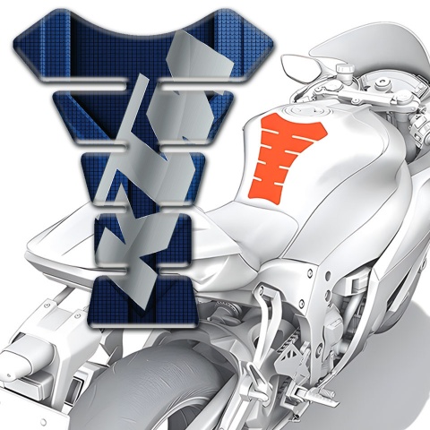 KTM Tank Protector Model with Blue Details Design 