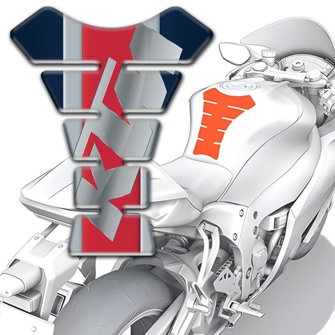 KTM Tank Fuse Anti Slip Sticker with Stylish Design 