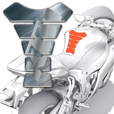 KTM Tank Pad Motorbike Model with Polished Effect Design 