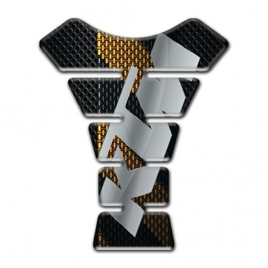 KTM Tank Fuse Model with black Brown decoration 