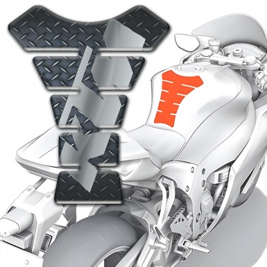 KTM Tank Pad Protector Model with Rough Effect Design 