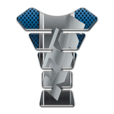 KTM Tank Protector Model with Perforated Blue Surface Design 