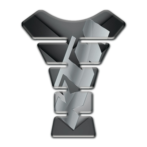 KTM Tank Fuse V Shape Details Design with Gray Logo