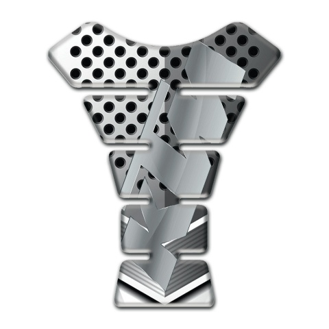 KTM Tank Pad Motorbike Perforated Edition with Gray Logo 