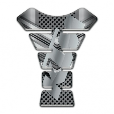 KTM Tank Fuse Gray Design Anti Slip Sticker 