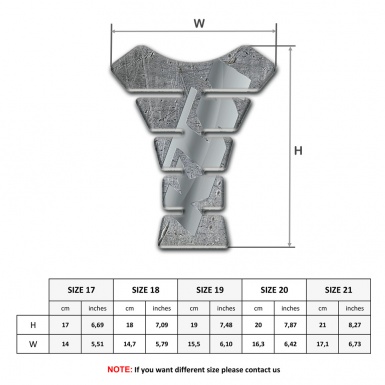 KTM Tank Protector Model with Stone Effect Design 