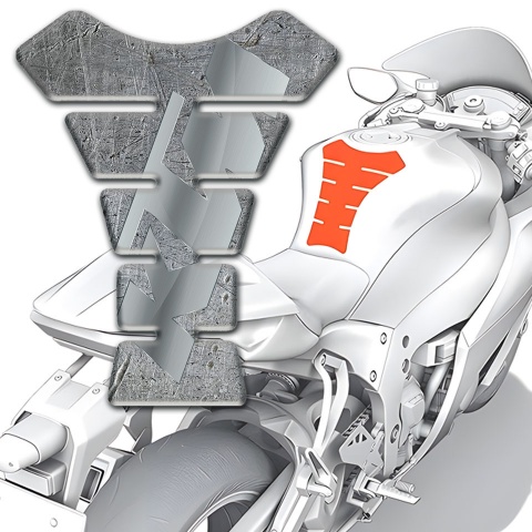 KTM Tank Protector Model with Stone Effect Design 