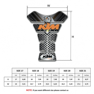 KTM Tank Pad Motorbike High-Quality Type