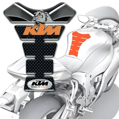 KTM Tank Fuse Animation Logo with racing Motive 