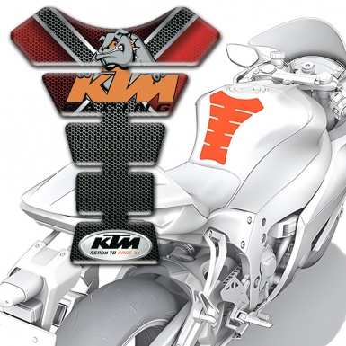 KTM Tank Pad Motorbike Racing Logo High End Model 