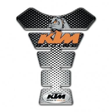 KTM Tank Fuse Gray Black Decoration Type 