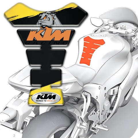 KTM Tank Fuse Painting Decoration Base Racing Logo 
