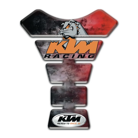 KTM  Tank Protector Mixed Colors Base Racing Logo Style 