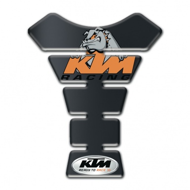 KTM Tank Fuse Graphite Base and Dog Logo Style 
