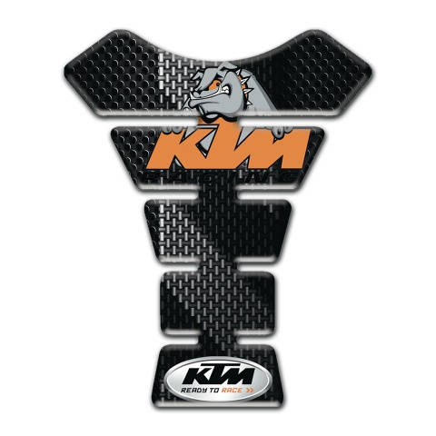 KTM Tank Pad Motorbike Version with Gray Black Decoration 