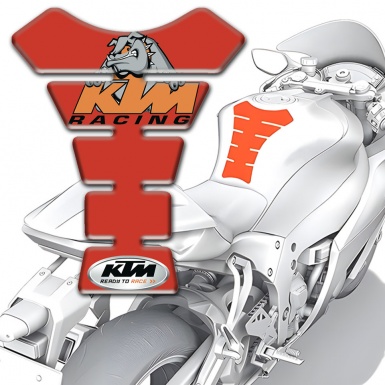 KTM Tank Pad Protector Red Print Version 