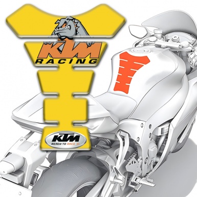 KTM Tank Fuse Yellow Print Version 