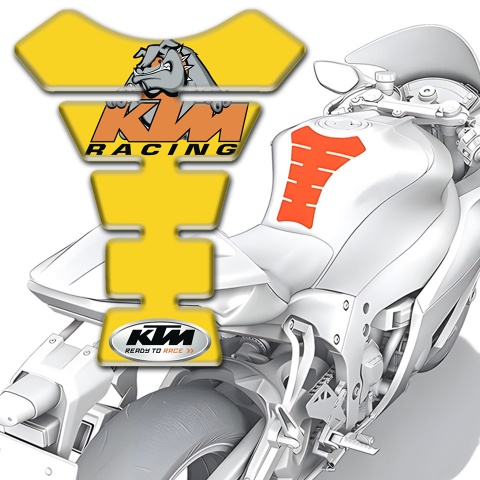 KTM Tank Fuse Yellow Print Version 